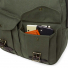 Filson Rugged Twill Large Rucksack Otter Green Two exterior snap-flap pockets