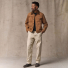 Filson Rustic Canvas Short Cruiser Jacket wearing front full