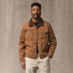 Filson Rustic Canvas Short Cruiser Jacket wearing front