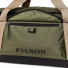 Filson Scout 50L Duffle Olive/Black/Covert Exterior snap-flap pocket