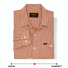 Filson The Rangeland Flannel Shirt Salmon/Oat Houndstooth warm - warmest