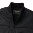 Filson Tin Cloth Insulated Work Vest Black wool-blend-rib-knit-collar