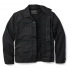 Filson Tin Cloth Short Lined Cruiser Jacket Black front-open