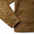 Filson Tin Cloth Short Lined Cruiser Jacket Dark Tan detail