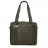 Filson Tin Cloth Tote Bag With Zipper Otter Green back
