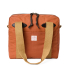 Filson Tin Cloth Tote Bag With Zipper Rust front