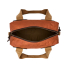 Filson Tin Cloth Tote Bag With Zipper Rust inside