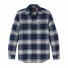 Filson Vintage Flannel Work Shirt Light Blue/Navy Plaid front