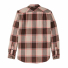Filson Vintage Flannel Work Shirt Tan/Orange/Multi Plaid back