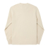 Waffle Knit Henley Sand back