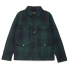 Filson Wool Journeyman Jacket Blue/Green Check Crafted from a warm, durable wool blend