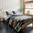 Pendleton Jacquard Unnapped Robe Wyeth Trail Oxford on bed
