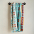 Pendleton Oversized Jacquard Spa Towel Chief Joseph Aqua