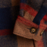Portuguese Flannel Catch Checked Overshirt sleeve detail
