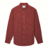 Portuguese Flannel Lobo Cotton-Corduroy Shirt Bordeaux front