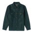 Portuguese Flannel Wool Field Overshirt Green front