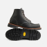 Red Wing 2949 Roughneck Moc Toe Boot Black Oil Slick - Sole