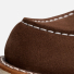 Red Wing 8836 Classic Moc Toe Boot Chocolate Muleskinner - Detail leather