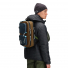 Topo Designs Global Briefcase Desert Palm/Pond Blue carrying on back men