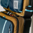 Topo Designs Global Travel Bag Roller Desert Palm/Pond Blue detail