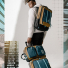 Topo Designs Global Travel Bag Roller Desert Palm/Pond Blue set