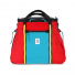 Topo Designs Mountain Gear Bag Red-Turquoise front