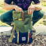 Topo Designs Rover Pack Classic Olive/Navy open 
