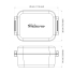 Weltevree Oven Dish, sizes