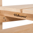 Weltevree Wheelbench Oak Wood logo