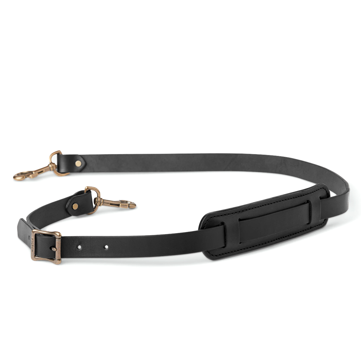 black leather handbag strap
