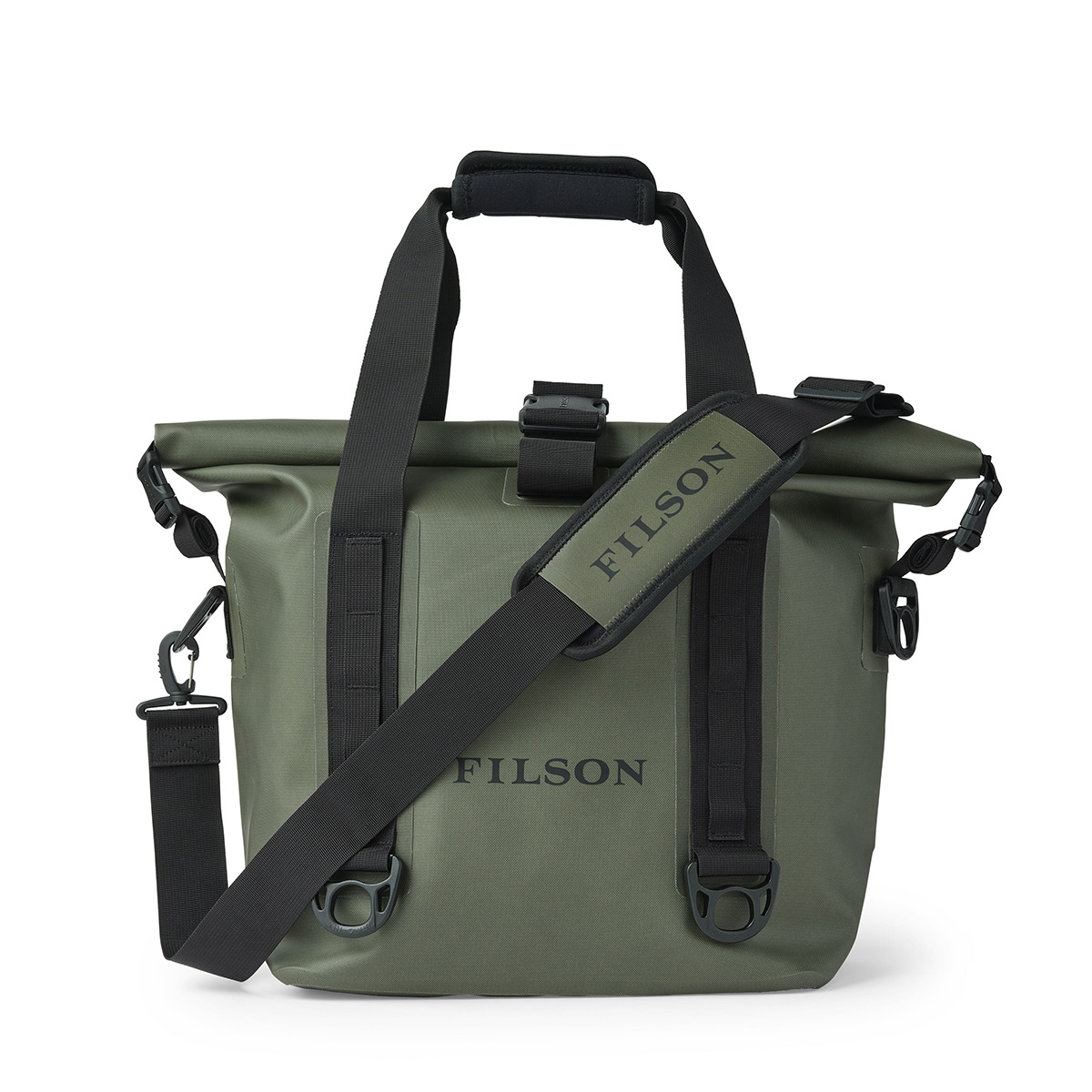 Filson Dry Roll-Top Tote Bag Green
