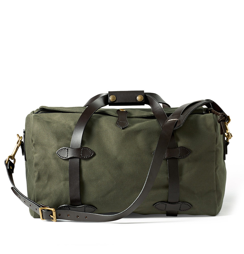 Filson Duffle Small Otter Green, perfect travelbag character