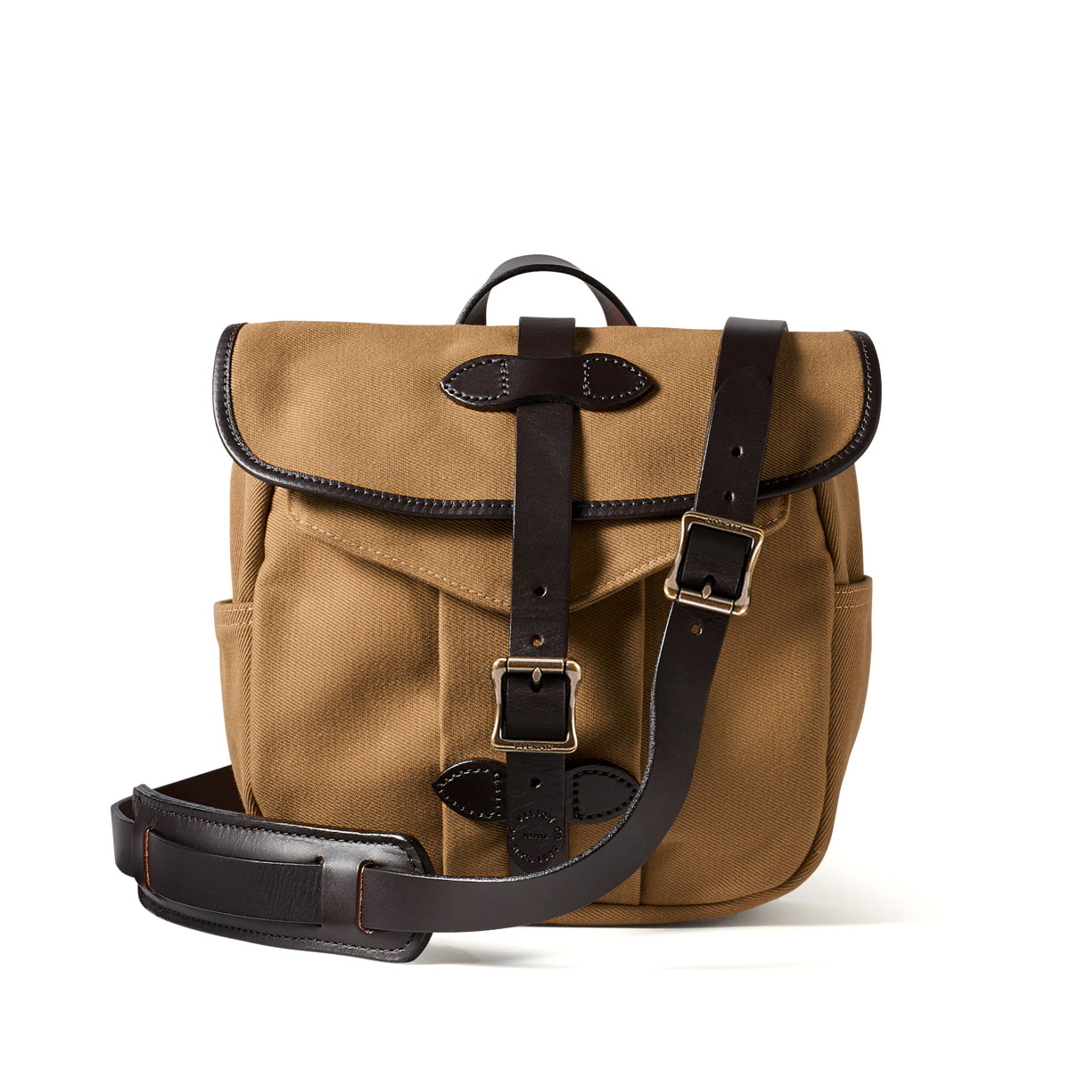 Filson Field Bag-Small Tan, multi-pocket field bag