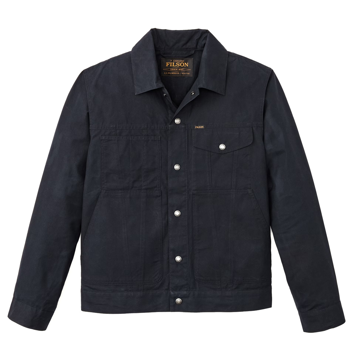 稀少 ネイビー 米国製 FILSON SHORT CRUISER JACKET フィルソン