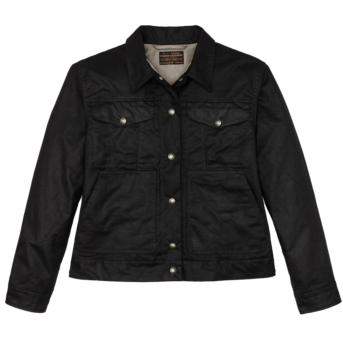 再再販！ Women's Filson Short Black Cruiser Lined ジャケット・アウター