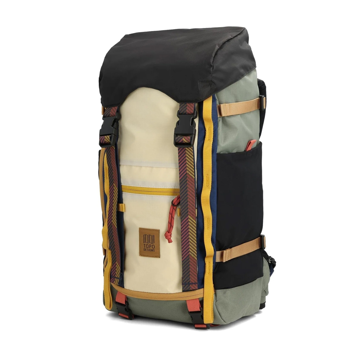 Topo Designs Rover Trail Pack 22L Bone White/Beetle, ideal