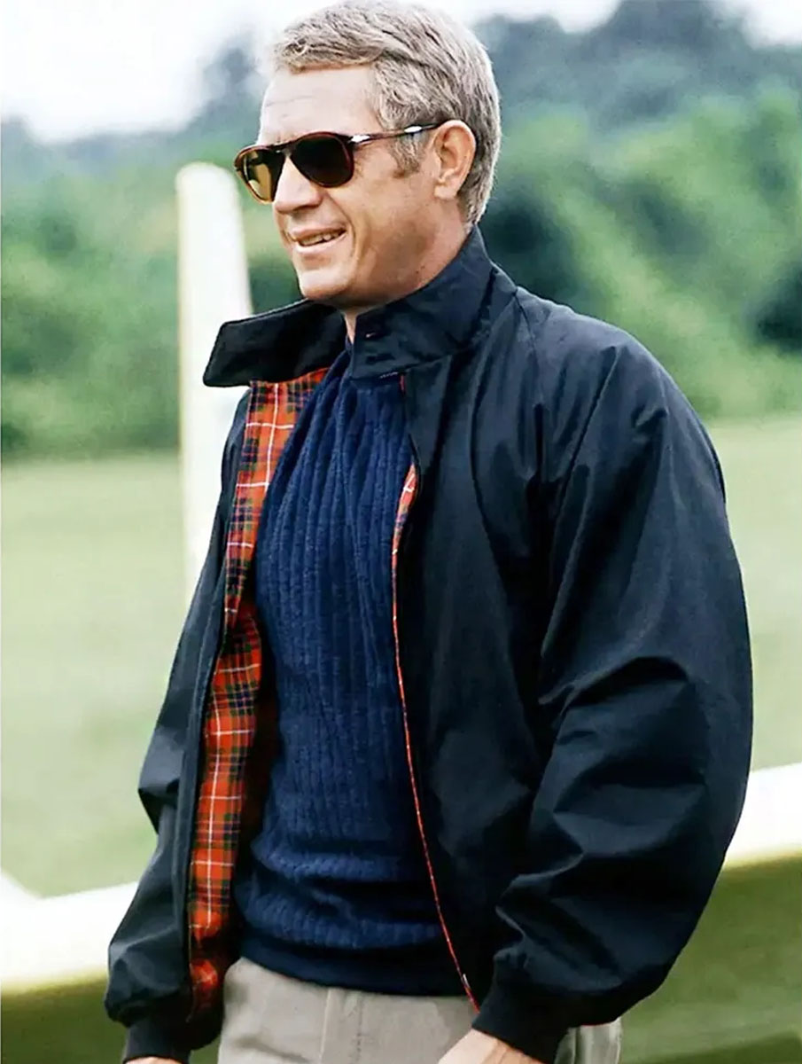 Baracuta G9 Harrington worn by Steve McQueen in 1968