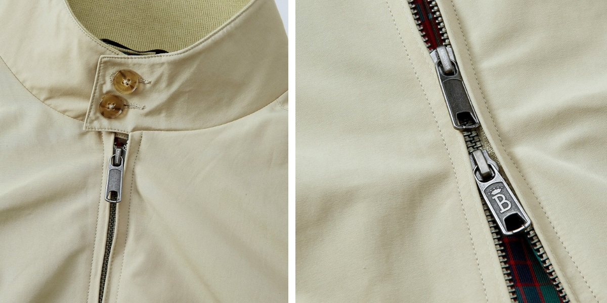 Baracuta G9 Original Harrington Jacket Natural, classic stylish jacket