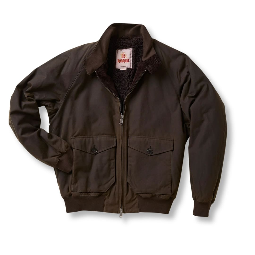 Baracuta G9 Waxed Pocket Jacket Deep Moss, perfect jacket for winter