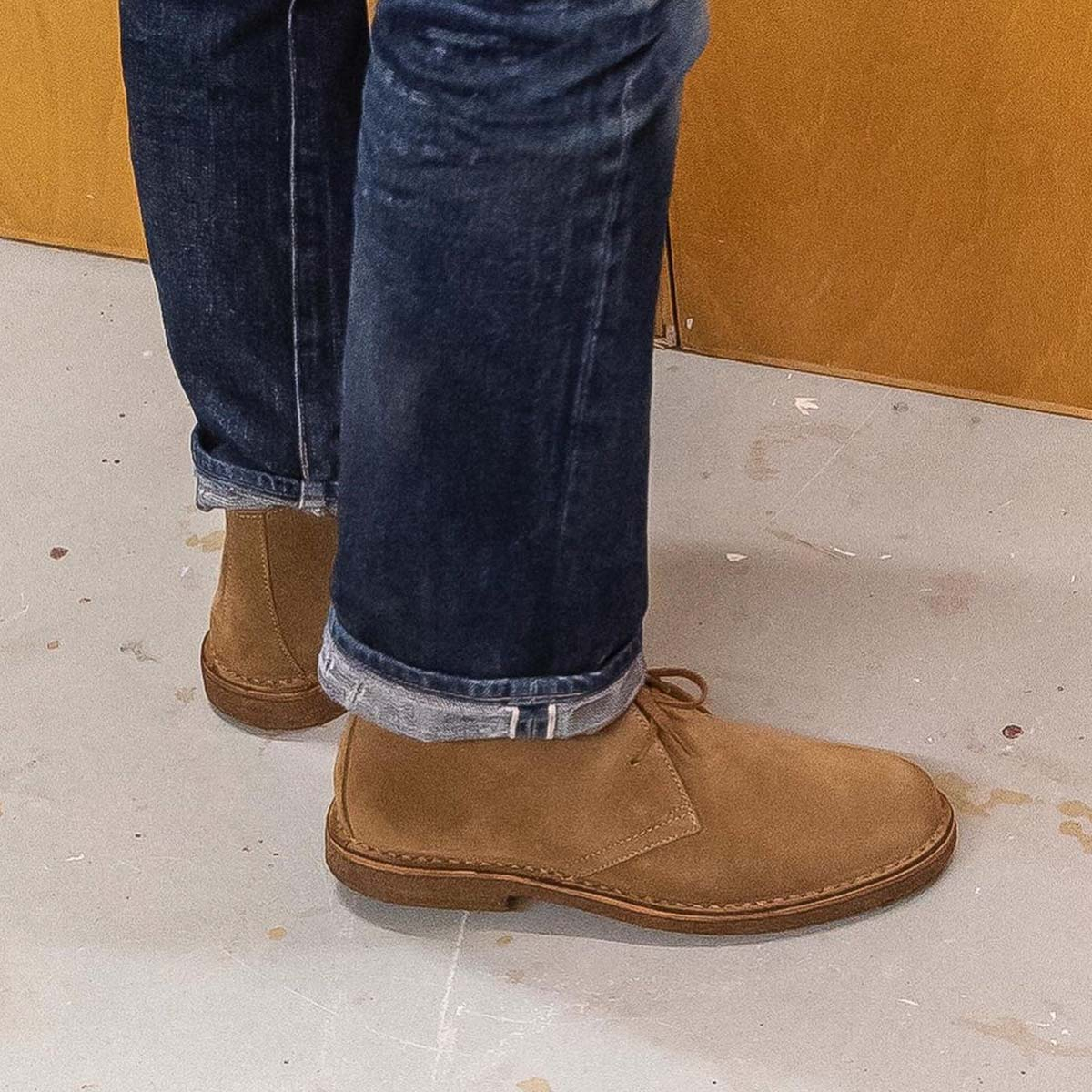 Astorflex Greenflex Boot Whiskey, with jeans