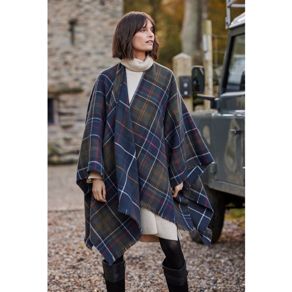 Barbour Montieth Serape Classic is the perfect scarf for women who value style, quality