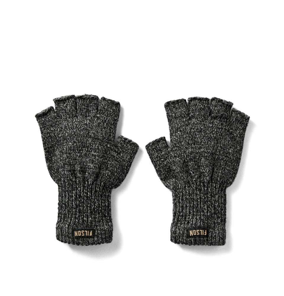 Filson Fingerless Knit Gloves, Ragg-wool gloves that insulate when wet or dry