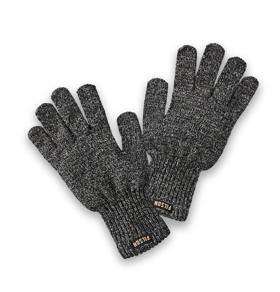 Filson Full Fingers Knit Gloves, Ragg-wool gloves that insulate when wet or dry