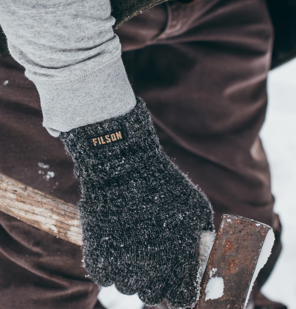 Filson Fingerless Knit Gloves, Extremely warm, extremely soft, extremely durable