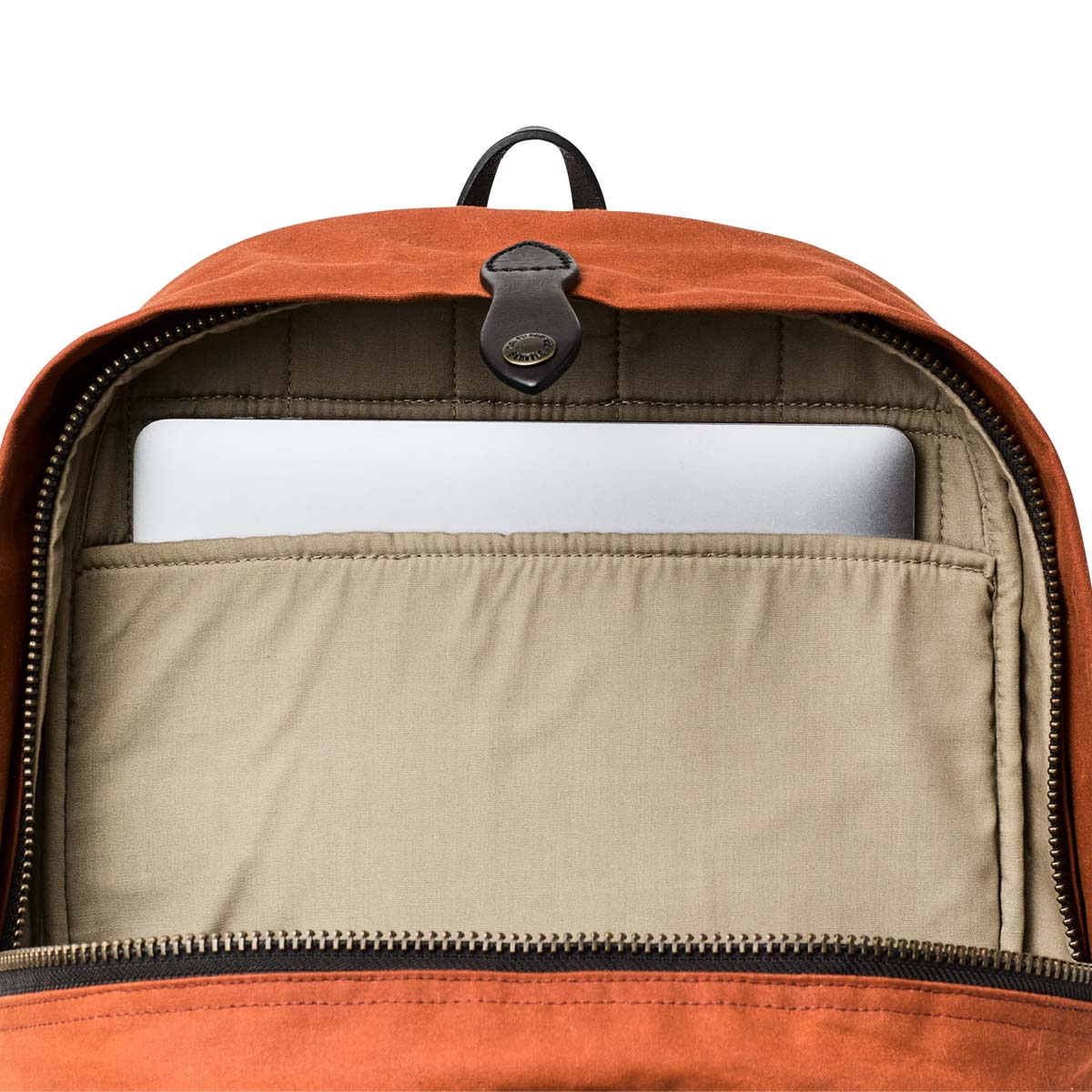 Filson Journeyman Backpack Rust, also for corporate use with laptop