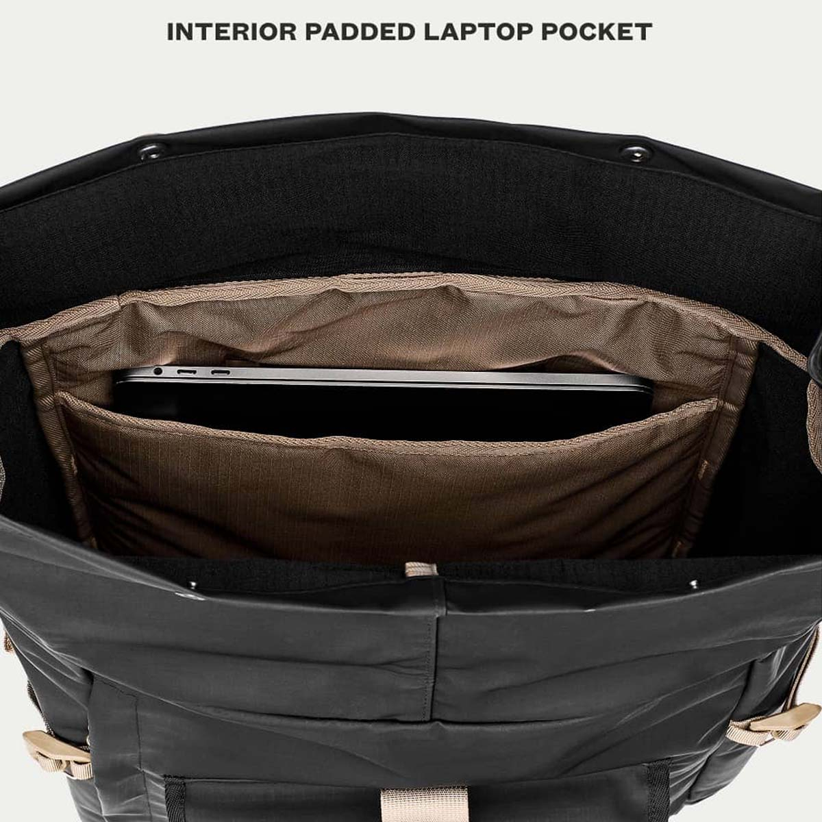 Filson Scout Backpack Black/Covert, features explaned inside