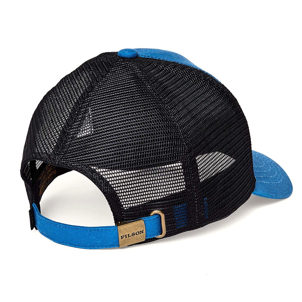 Filson Logger Mesh Cap Marlin Blue, iconic cap made of durableTin Cloth