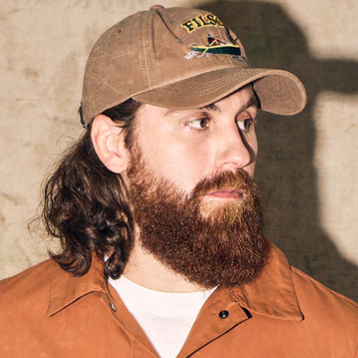 Filson Low-Profile Logger Cap Pecan/Boat, to provide years of service
