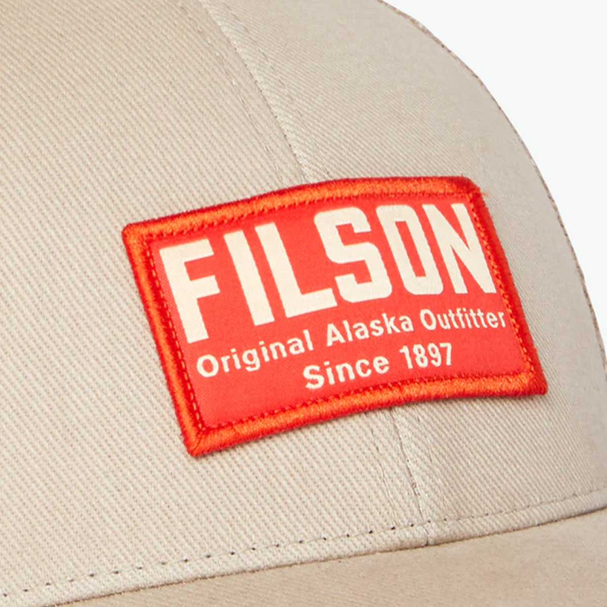 Filson Mesh Snap-Back Logger Cap 20204520-Khaki, durable cap with breathable sun protection