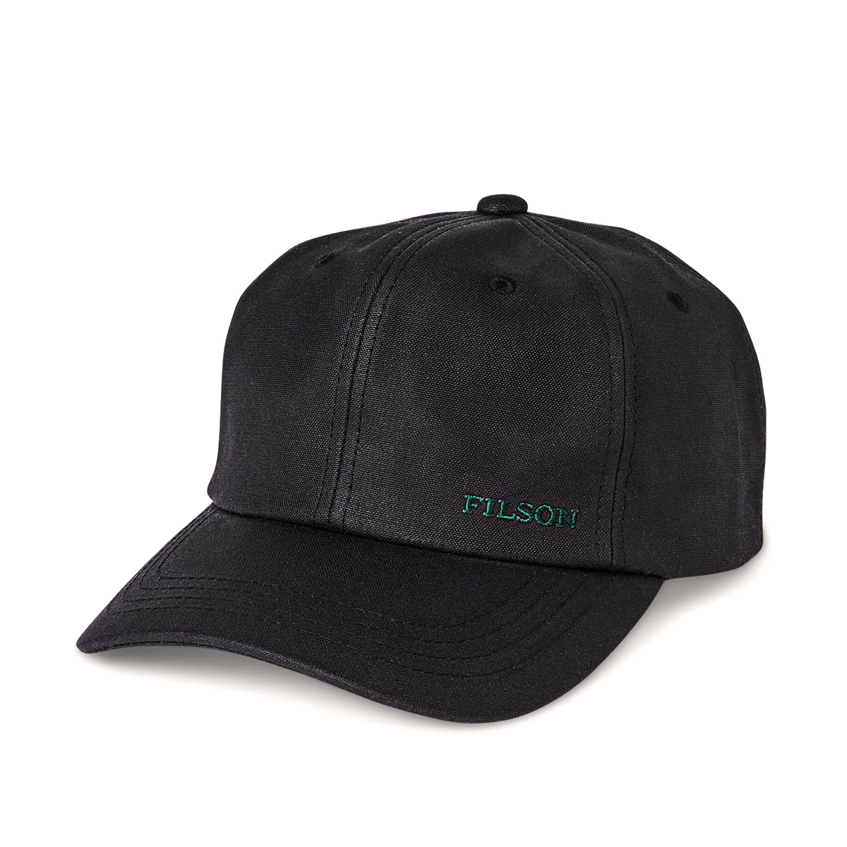 Filson Oil Tin Low-Profile Logger Cap Black, to provide years of service
